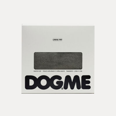 Manta Fluf Dogme Cinza 300g