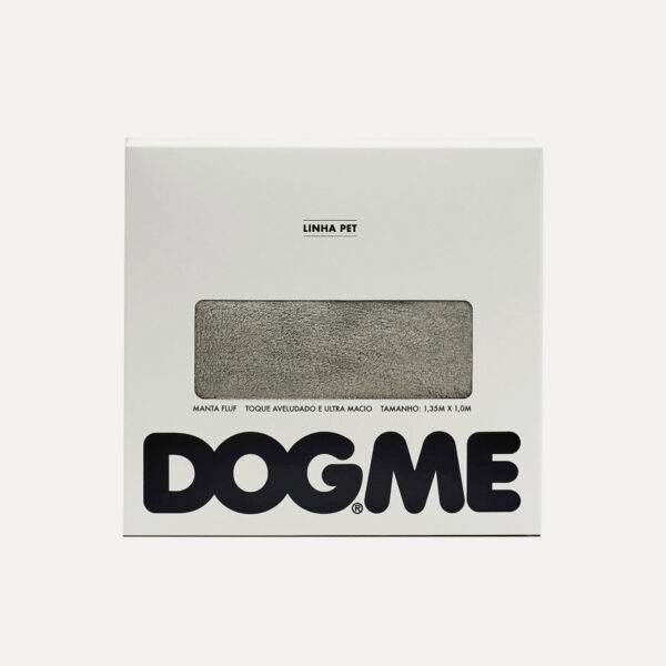 Manta Fluf Dogme Prata 300g