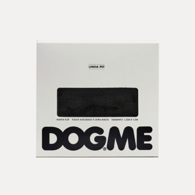 Manta Fluf Dogme Preta 300g