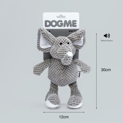Alternative view of Dogme Grey Elli - Fluffy Toy