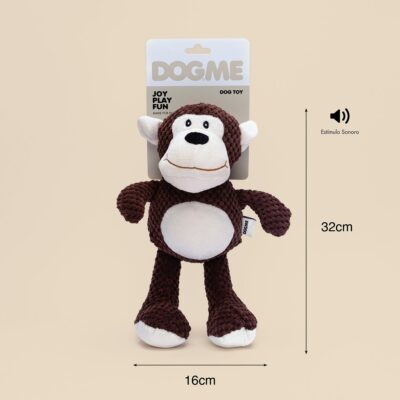 Alternative view of Dogme Mocha Monkey - Fluffy Toy