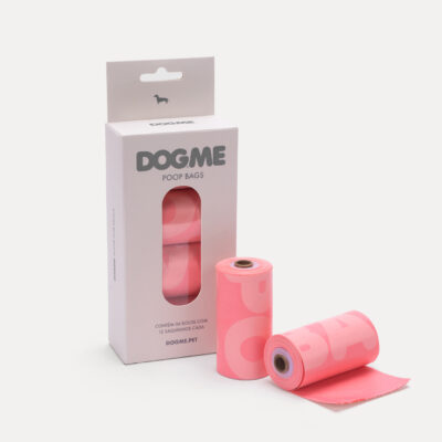 Dogme Poop Bags Rosa Saquinhos Higiênicos 2 cores