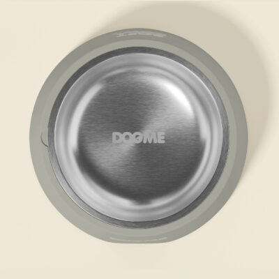 Alternative view of Soft Bowl Dogme Cinza - Inox e Melamina 800ml
