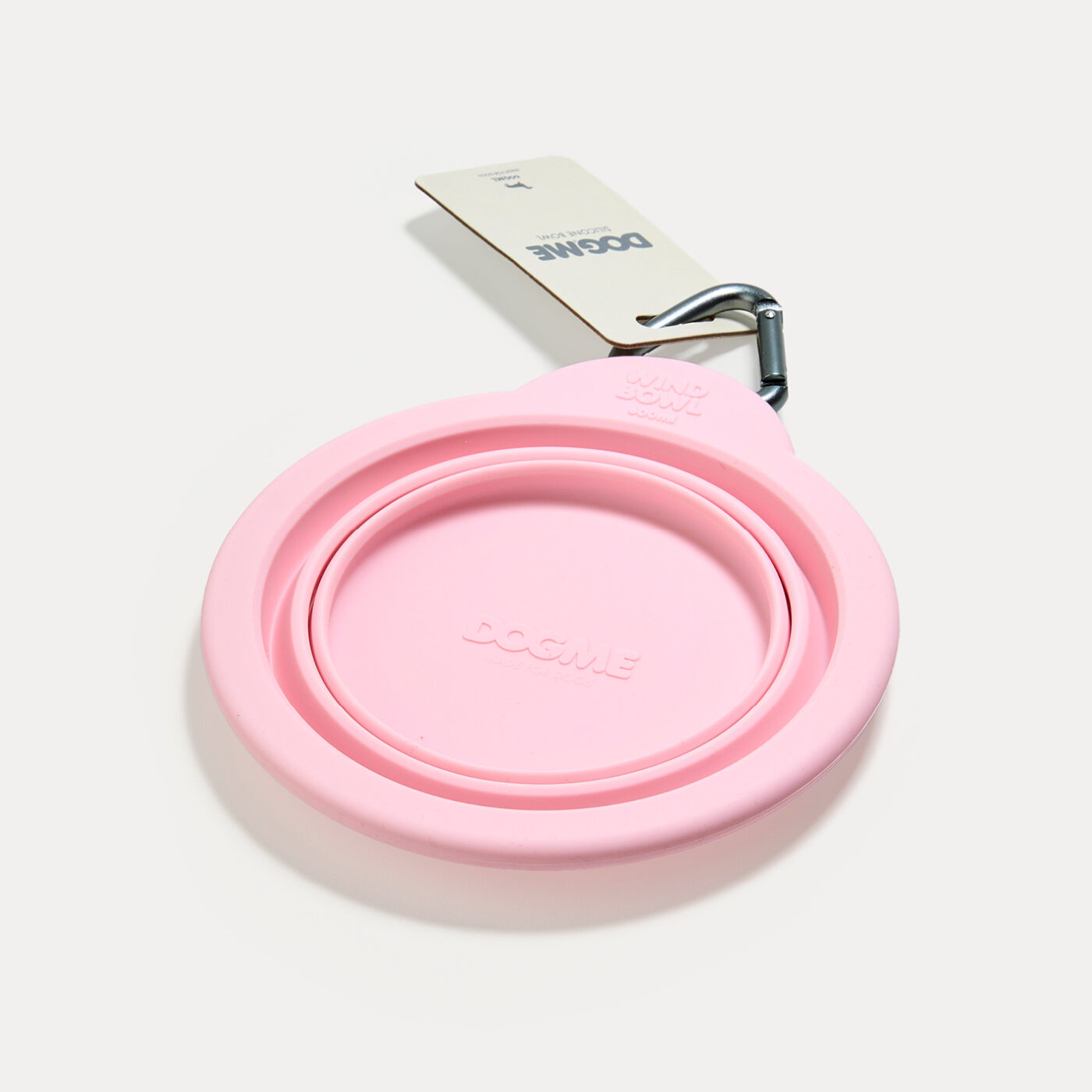 Wind Bowl Dogme Rosa - Bowl Retrátil de Silicone 600ml