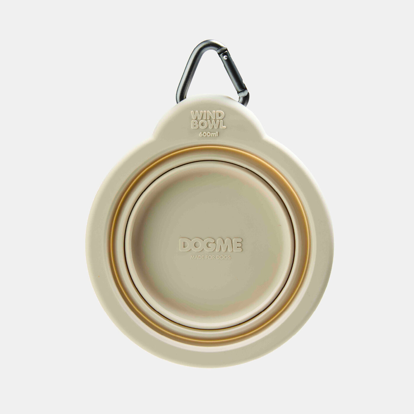 Wind Bowl Dogme Bege -
Bowl Retrátil de Silicone 600ml - Imagem 3