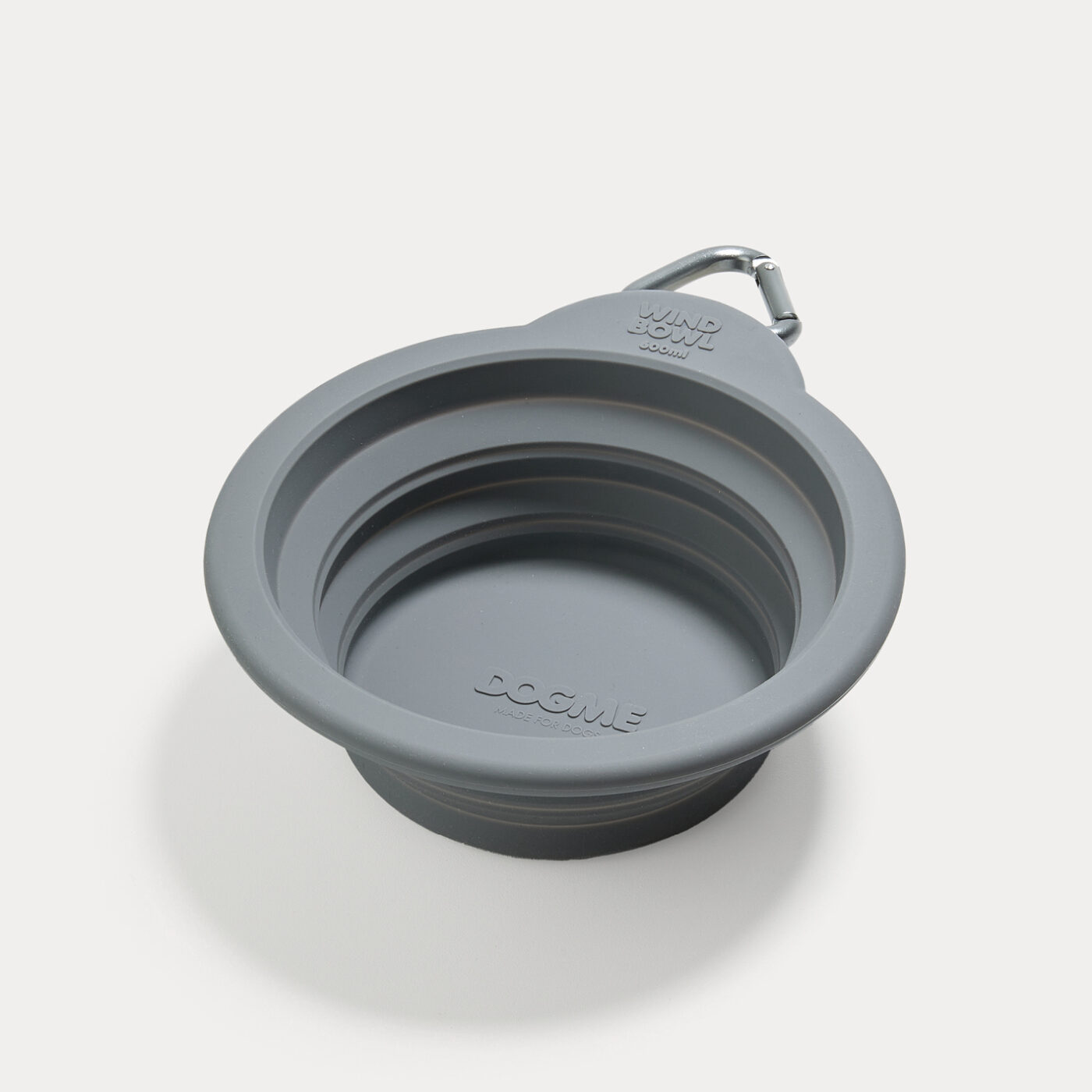 Wind Bowl Dogme Cinza - Bowl Retrátil de Silicone 600ml - Imagem 2