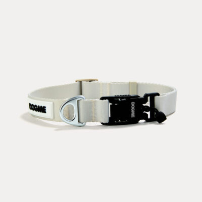 Coleira Dogme Magnetic Nylon Bege