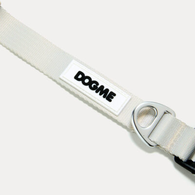 Coleira Dogme Magnetic Nylon Bege