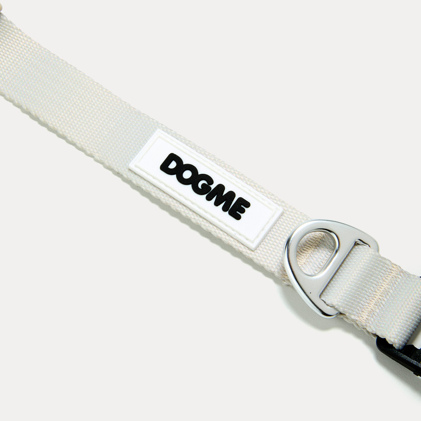 Coleira Dogme Magnetic Nylon Bege