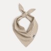 Bandana Dogme Quadriculada Bege