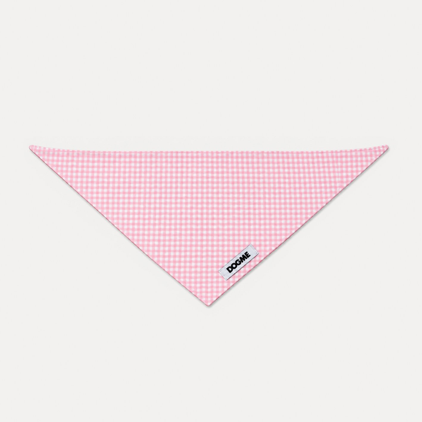 Bandana Dogme Quadriculada Rosa
